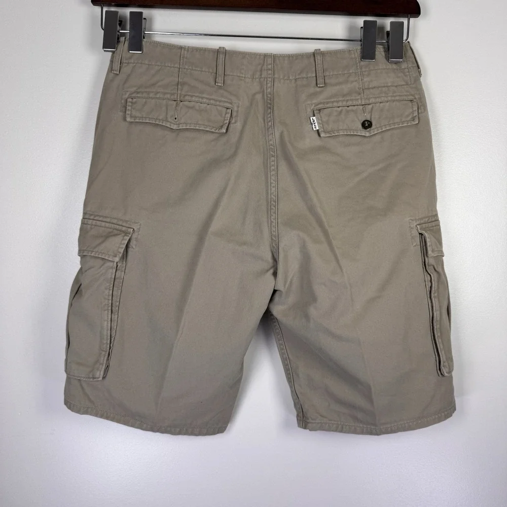 Levi's Men's 38 Paratrooper Cargo‎ Vintage Military Khaki Shorts 11